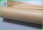 papel puro Rolls de 70gsm 90gsm Kraft para envolver el artículo de 600m m de los x 270m