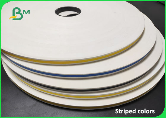 Rollos materiales del artículo de la paja de papel biodegradable blanca fuerte de Kraft 60gsm + 120gsm