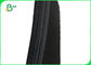 Rollo de papel negro 150gsm Fade Resistant Jet Black Paper de Kraft