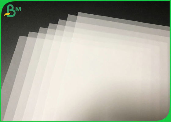 Papel de trazo translúcido ligero del tamaño 55g A4 para el dibujo que bosqueja