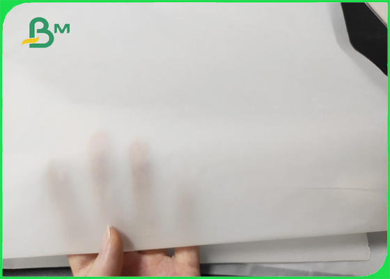 papel de trazado translúcido blanco de papel del tamaño A1 de trazado que bosqueja 80gsm