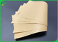 Anchura de papel lisa del rollo enorme 700m m de la categoría alimenticia 100gsm Brown Kraft