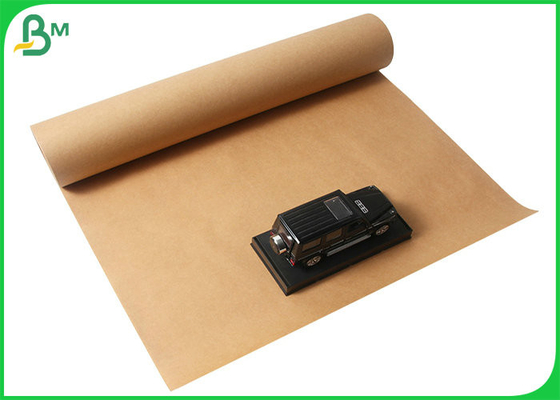 Papel 280m m los x 210m del material 50gsm Brown Kraft del envasado de alimentos