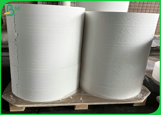 Straw Wrapping Paper blanco 24g 28g material de la pulpa de madera de 38m m/de 53m m