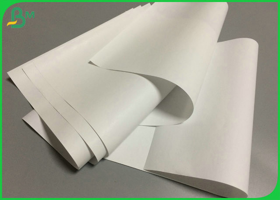 rollo de papel termal blanco del rollo 65GSM 70GSM 80GSM de 35Inch 47Inch para la etiqueta de la logística