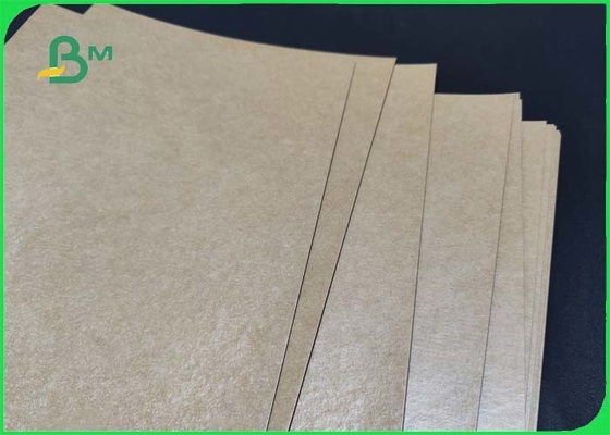 270gsm + 15g PE cubrieron el papel de Brown Kraft para resistente de agua de la bandeja 950m m de la comida