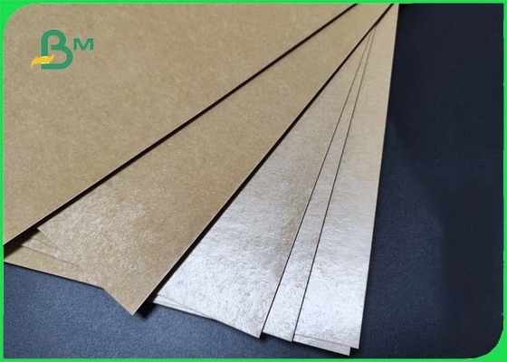270gsm + 15g PE cubrieron el papel de Brown Kraft para resistente de agua de la bandeja 950m m de la comida
