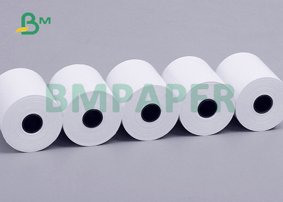 rollo del papel de imprenta termal 55gsm para el recibo 600m m del cajero automático de la posición 650m m BPA libres