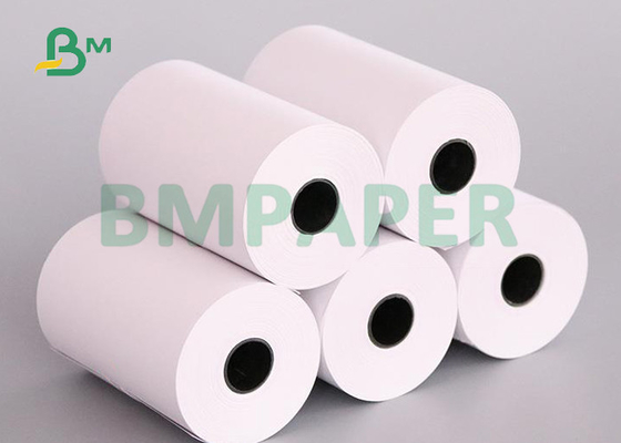 Temperatura alta de Paper For Supermarket del cajero de la posición del rollo enorme 55gsm resistente