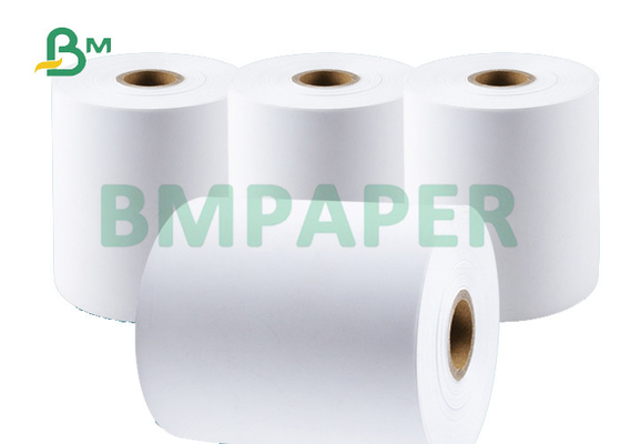 Temperatura alta de Paper For Supermarket del cajero de la posición del rollo enorme 55gsm resistente
