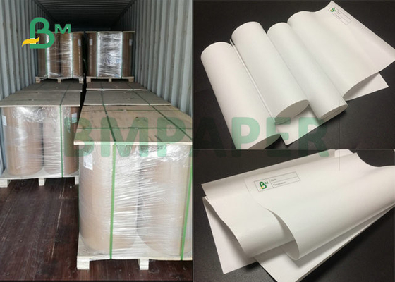rollo 48gr 55gr del papel termal de la anchura del formato grande de 410m m 880m m para el papel de la posición