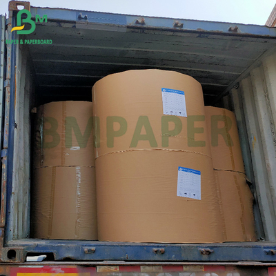 120gm Fuerte Resistencia a la lágrima de alta Brown Cementos Kraft papel rollo