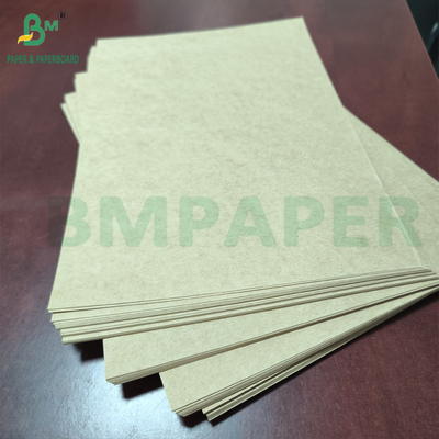 Bolsa de comestibles Kraft natural de color marrón de papel de 60 libras 70 libras Bolsa reciclada Kraft