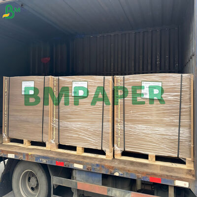 Bolsa de papel kraft sin blanquear de alta resistencia 100 gm para bolsas de transporte al por menor