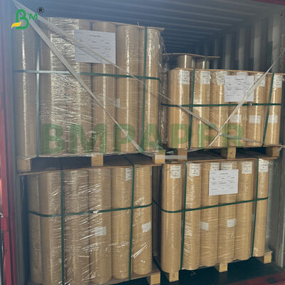Papel de envoltura de carne Kraft rojo rosa de 66 gramos sin recubrimiento para fumar BBQ 18x175'