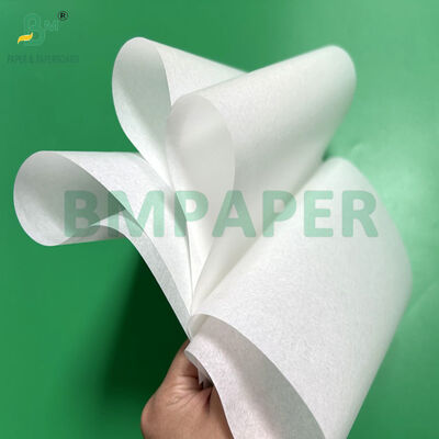 Papel de silicona blanco de grado alimenticio de 40/45 gramos para hornear galletas de 8.5 x 14 pulgadas