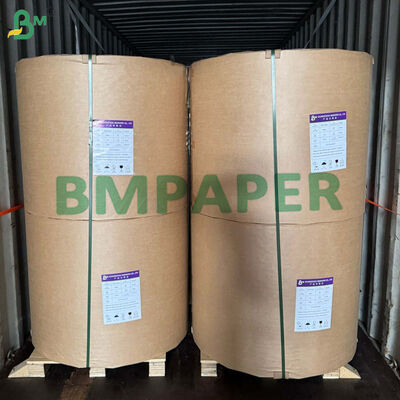 Papel kraft marrón recubierto de PE de 35g+6g para sobres de azúcar de 90cm 100cm termosellable