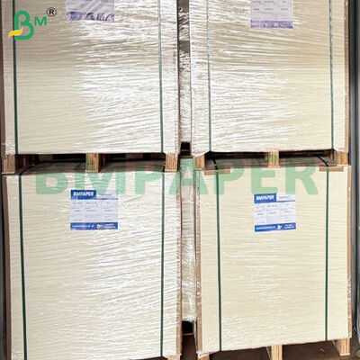 300 gm + 10 gm de revestimiento de cartón blanco resistente al aceite para la caja de alimentos