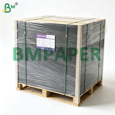 Hojas de papel negro mate de dos lados para pantallas, resistentes al desvanecimiento