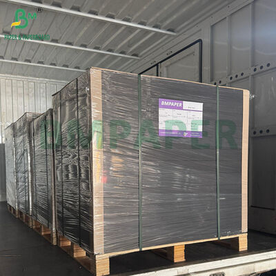 Papel negro de pulpa de madera pura para impresión offset de 31 x 43 pulgadas